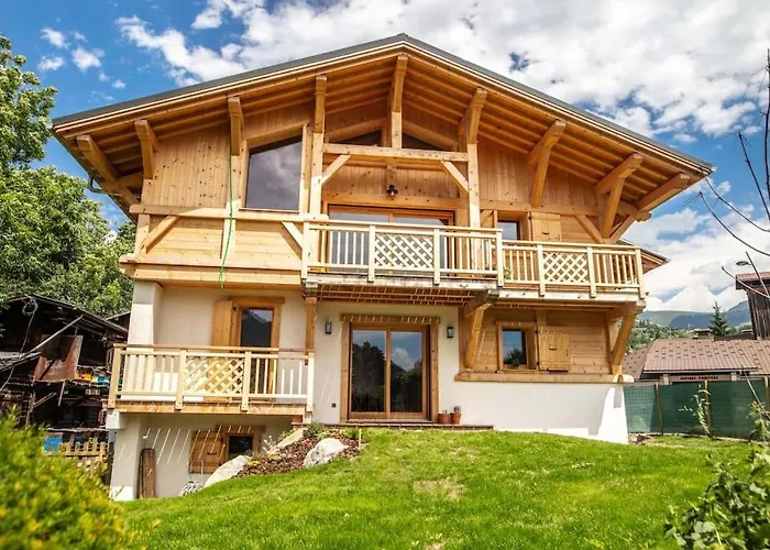 Dans Chalet, Coeur De Appartement Megève